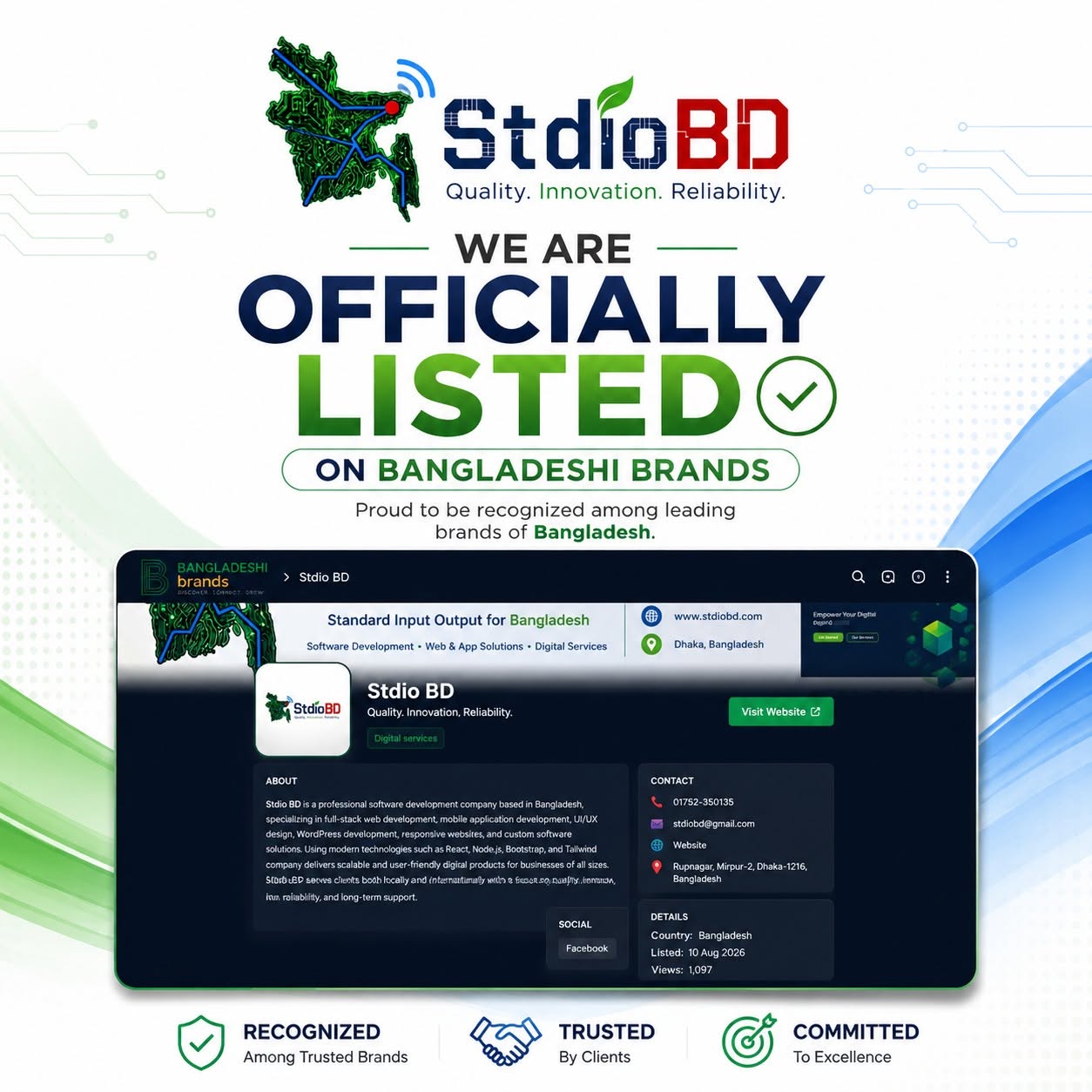 Bangladeshi Brands Listed