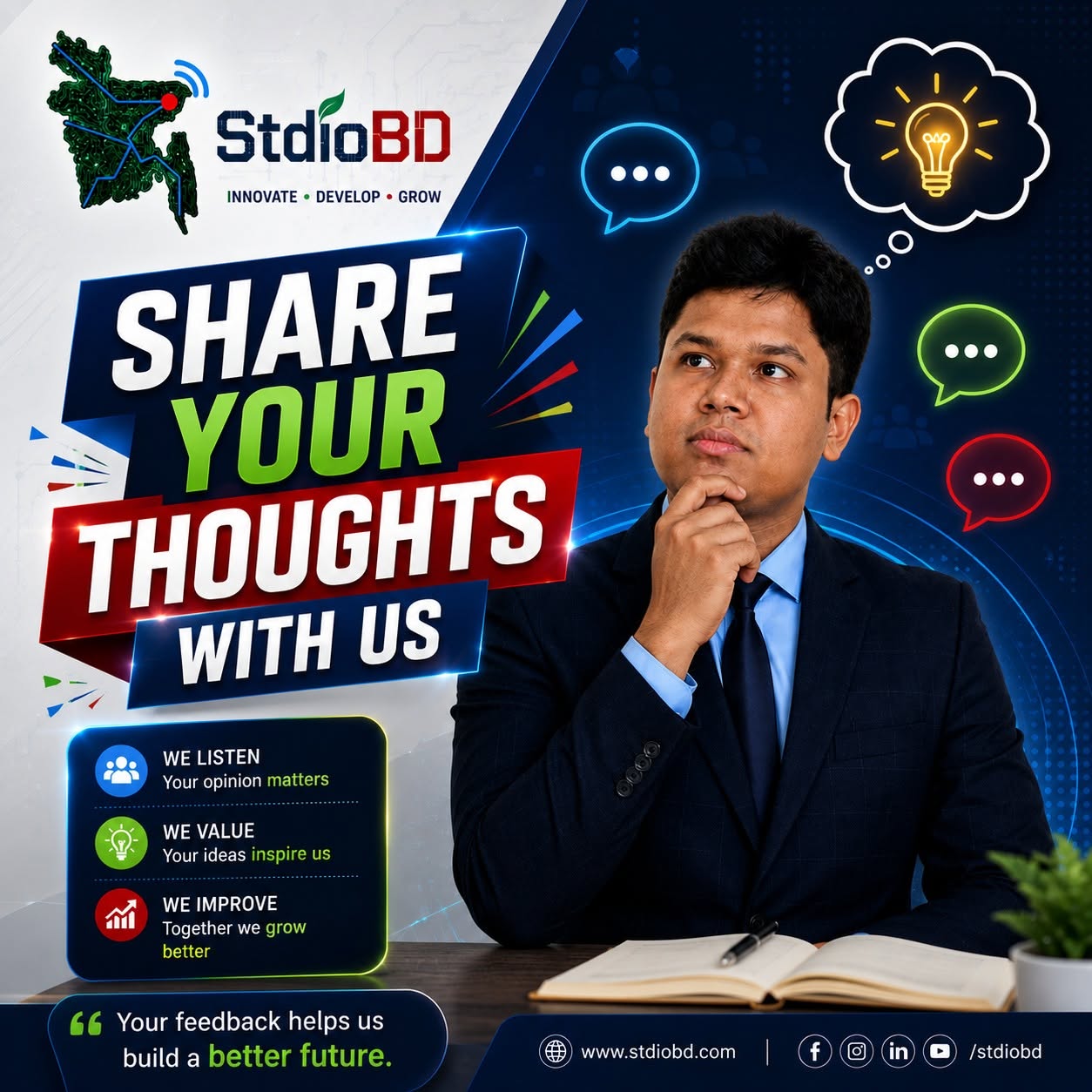 Stdio BD team at work